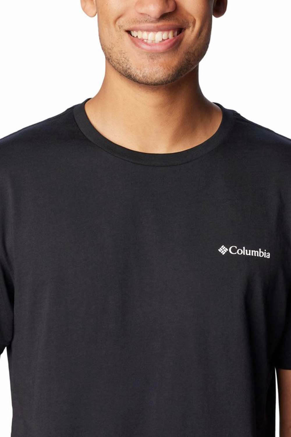 Ανδρικό CSC Basic Logo T-shirt Μαύρο Columbia 1680053-022