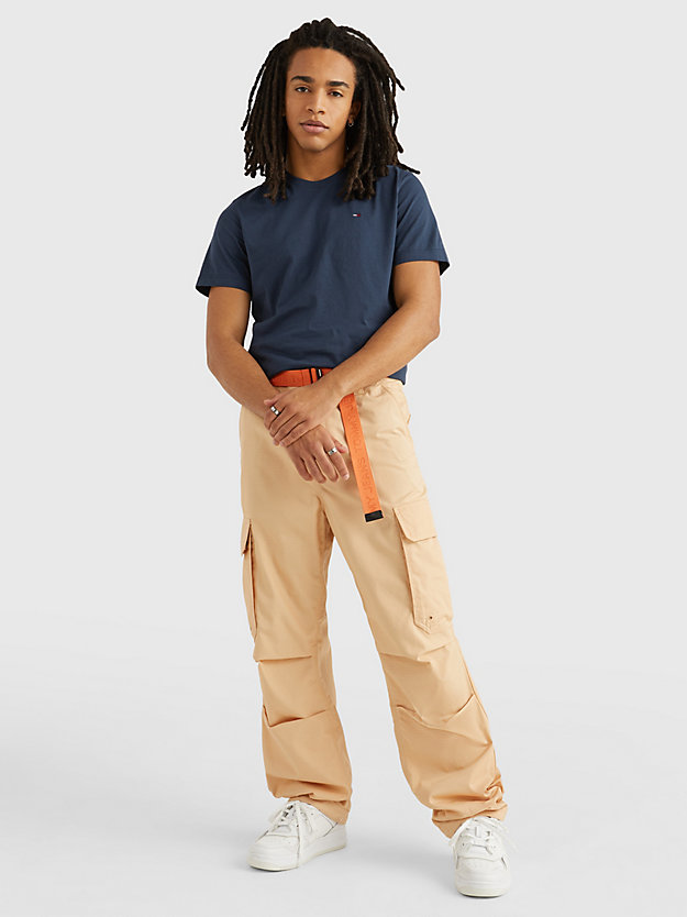 Ανδρικό T-shirt Navy Μπλε Tommy Jeans DM0DM04411-002