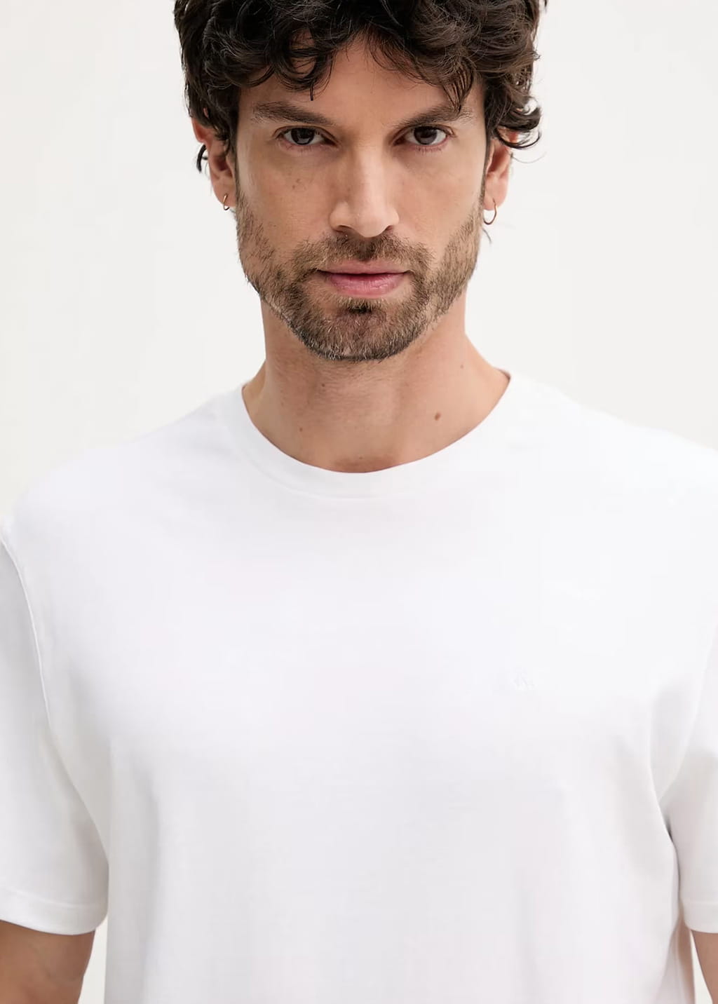 Ανδρικό T-shirt Λευκό Calvin Klein LV04LB275G-YAF