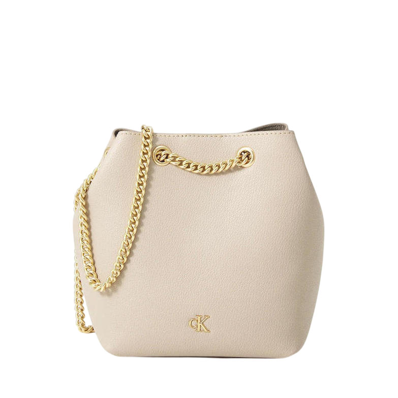 Γυναικεία Bucket Τσάντα Μπεζ Calvin Klein LV04F3214G-RMU