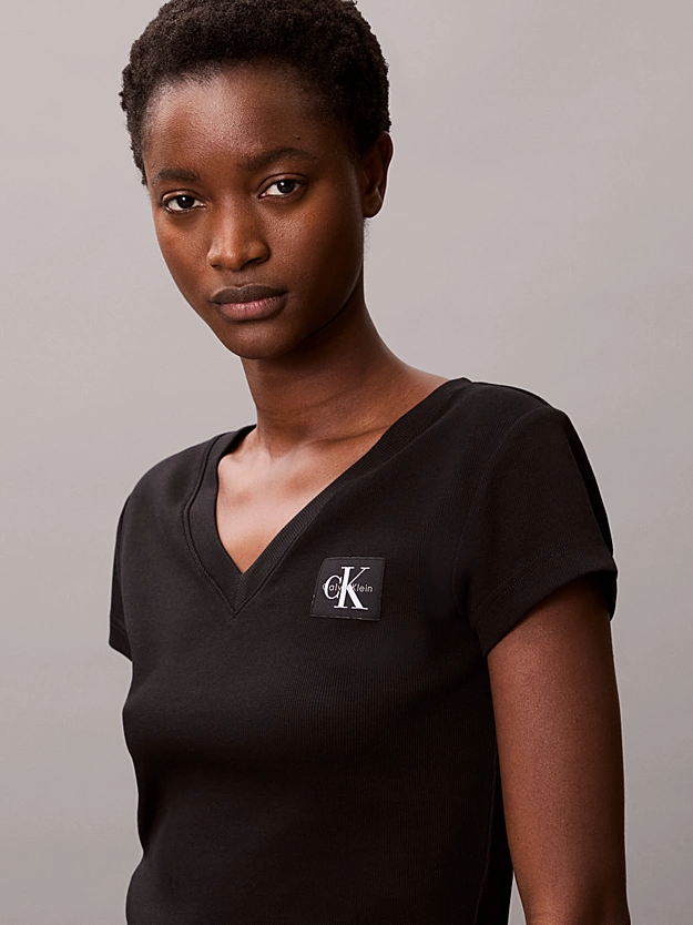 Γυναικείο T-shirt Μαύρο Calvin Klein LV047C910G-UB1