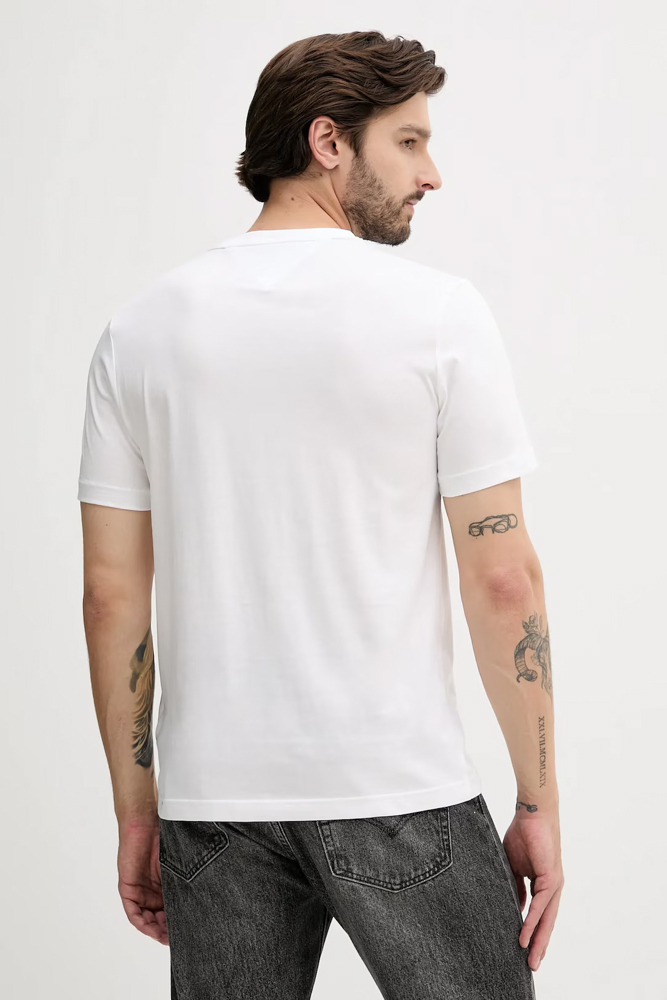 Ανδρικό T-shirt Λευκό Tommy Hilfiger MW0MW40324-YBR