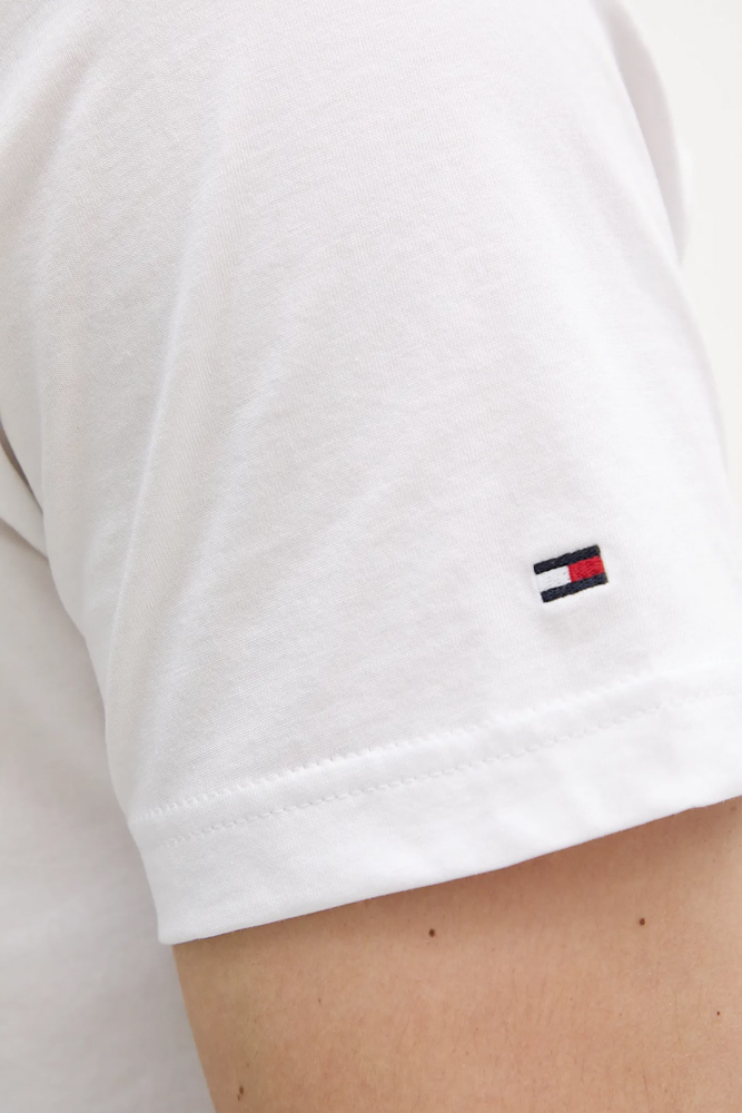 Ανδρικό T-shirt Λευκό Tommy Hilfiger MW0MW40324-YBR