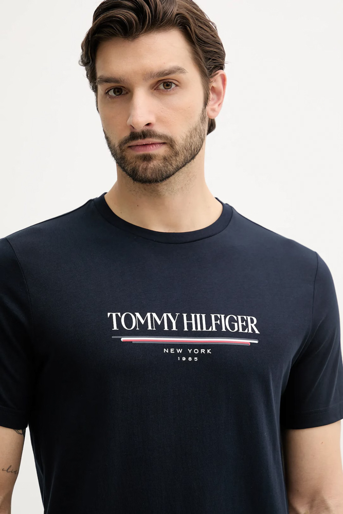 Ανδρικό T-shirt Navy Μπλε Tommy Hilfiger MW0MW40324-DW5