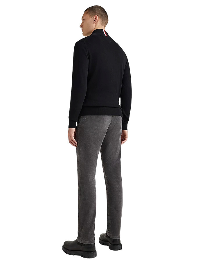 Ανδρική Ζακέτα Μαύρη Tommy Hilfiger MW0MW28050-BDS