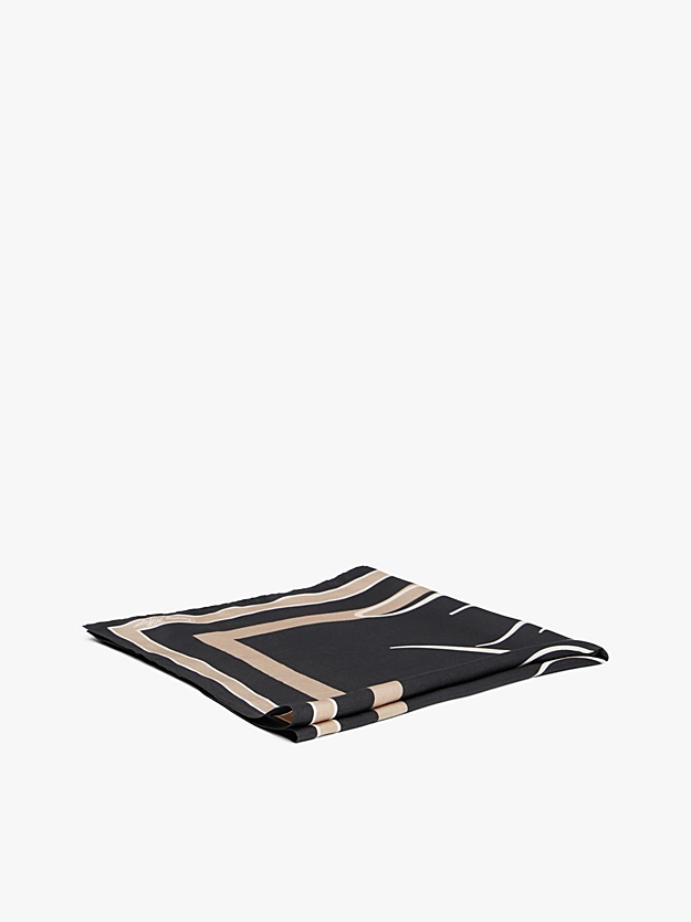 Γυναικείο TH Heritage Φουλάρι Μαύρο Tommy Hilfiger AW0AW17967-BDS