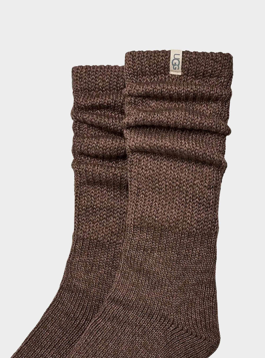 Γυναικείες Tyla Slouchy Crew II Κάλτσες Καφέ UGG 1173790-ALS