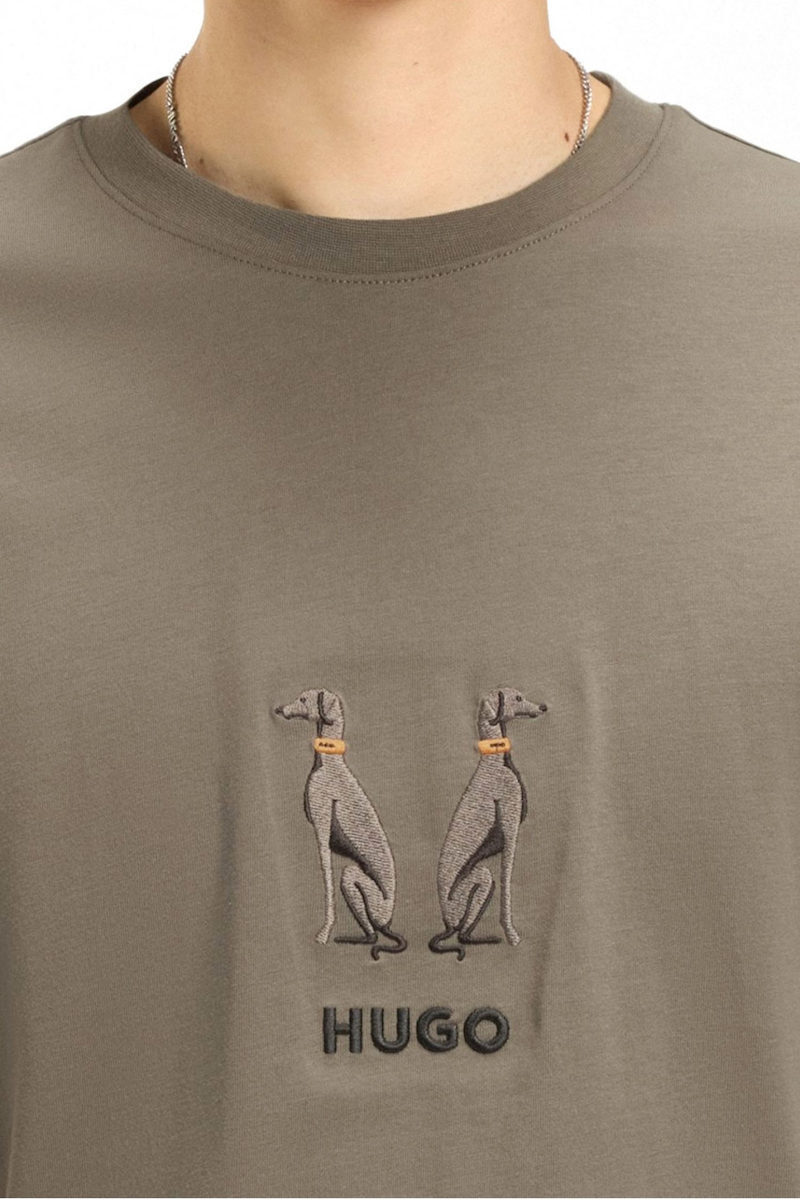 Ανδρικό Dugolini T-Shirt Καφέ Hugo 50549154-032