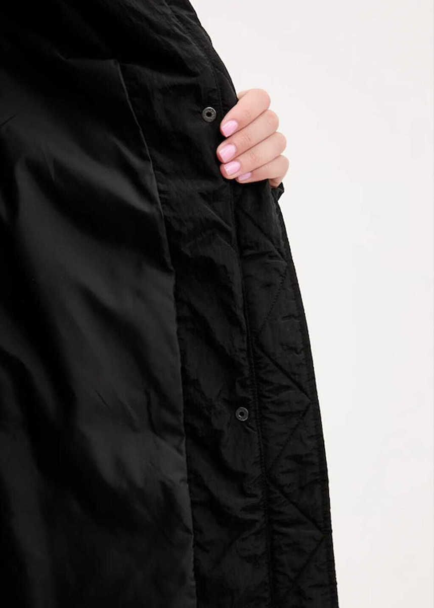 Γυναικείο Μπουφάν Μαύρο Karl Lagerfeld Jeans A4W15054-999