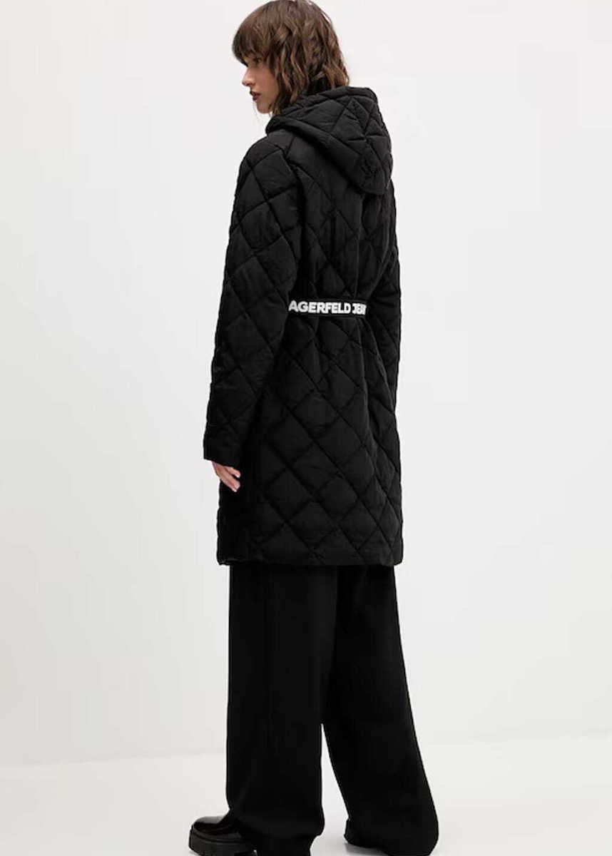 Γυναικείο Μπουφάν Μαύρο Karl Lagerfeld Jeans A4W15054-999