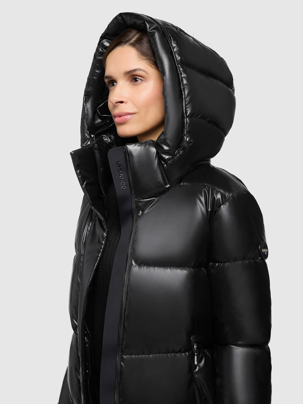 Γυναικείο Haya2 Μπουφάν Μαύρο Khujo KJ1086CO253-BLACK