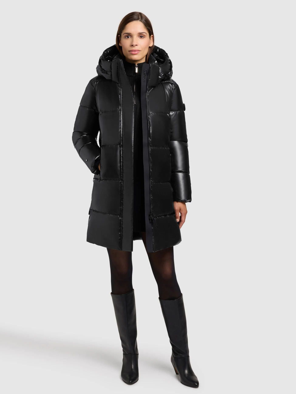 Γυναικείο Haya2 Μπουφάν Μαύρο Khujo KJ1086CO253-BLACK