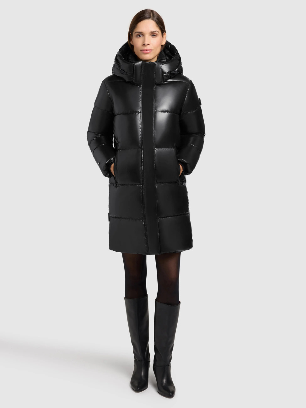 Γυναικείο Haya2 Μπουφάν Μαύρο Khujo KJ1086CO253-BLACK