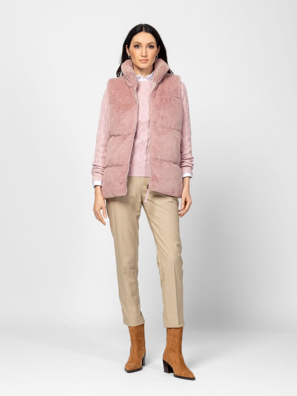 Γυναικείο Webina Γιλέκο Ροζ Heavy Tools T38013-POWDER