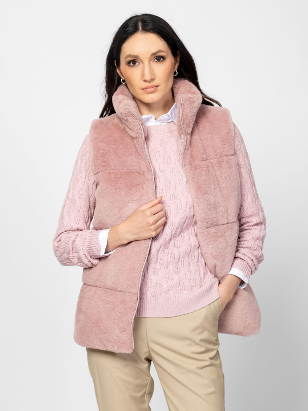 Γυναικείο Webina Γιλέκο Ροζ Heavy Tools T38013-POWDER