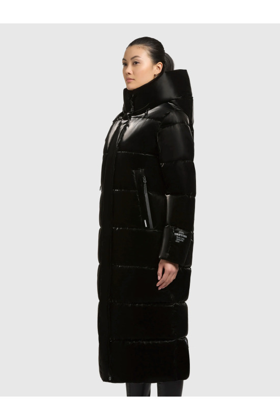 Γυναικείο Soulani5 Shiny Μπουφάν Μαύρο Khujo KJ1226CO253-BLACK