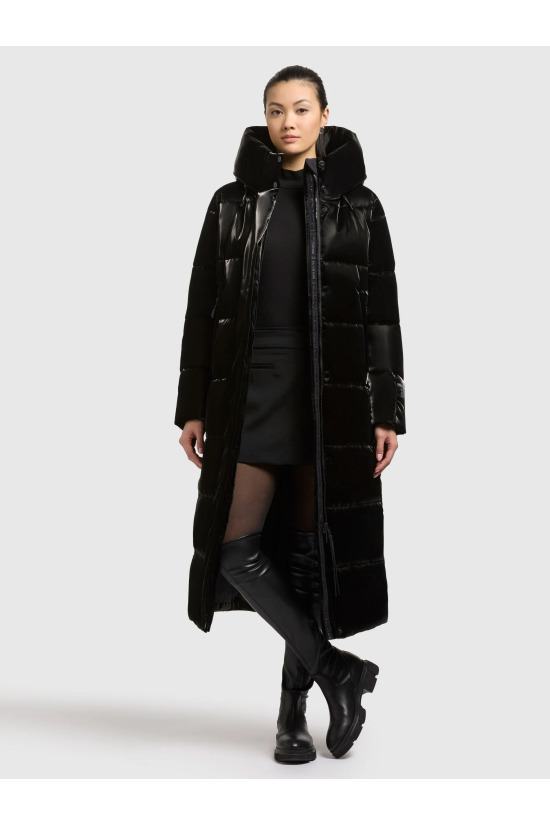 Γυναικείο Soulani5 Shiny Μπουφάν Μαύρο Khujo KJ1226CO253-BLACK