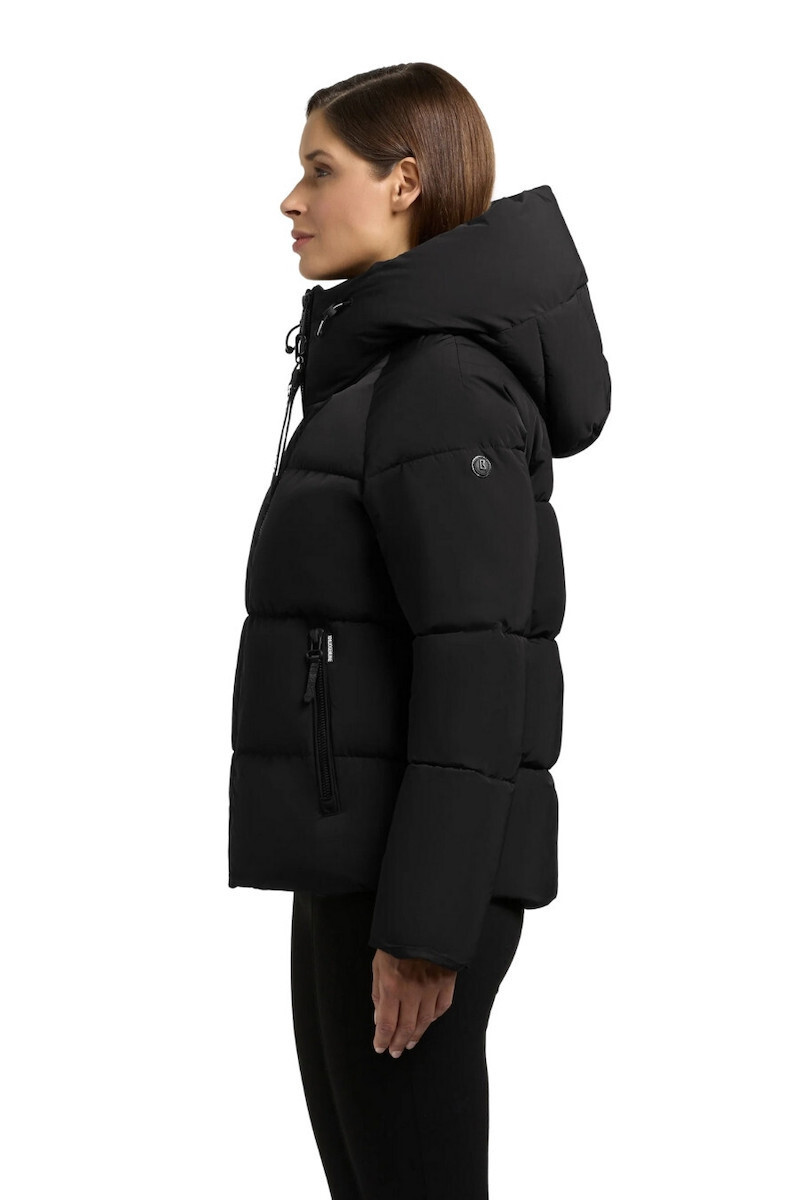 Γυναικείο Ono Μπουφάν Μαύρο Khujo KJ1099JK253-BLACK