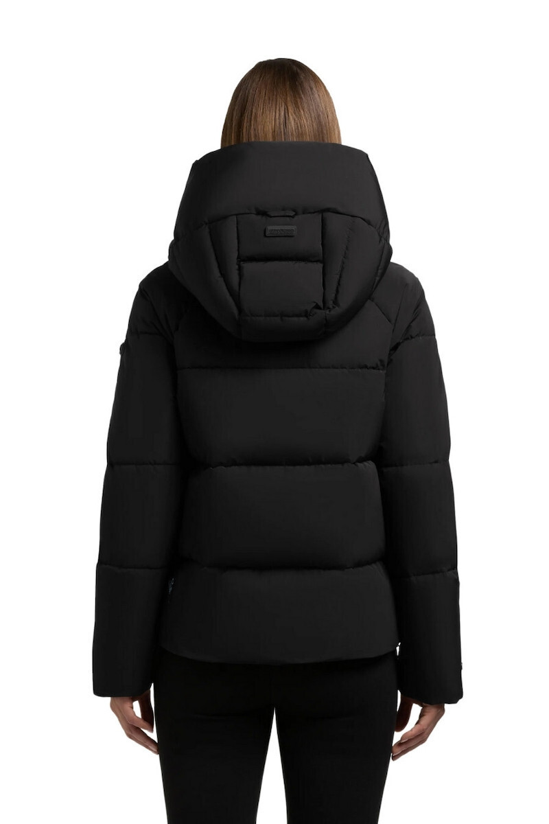 Γυναικείο Ono Μπουφάν Μαύρο Khujo KJ1099JK253-BLACK