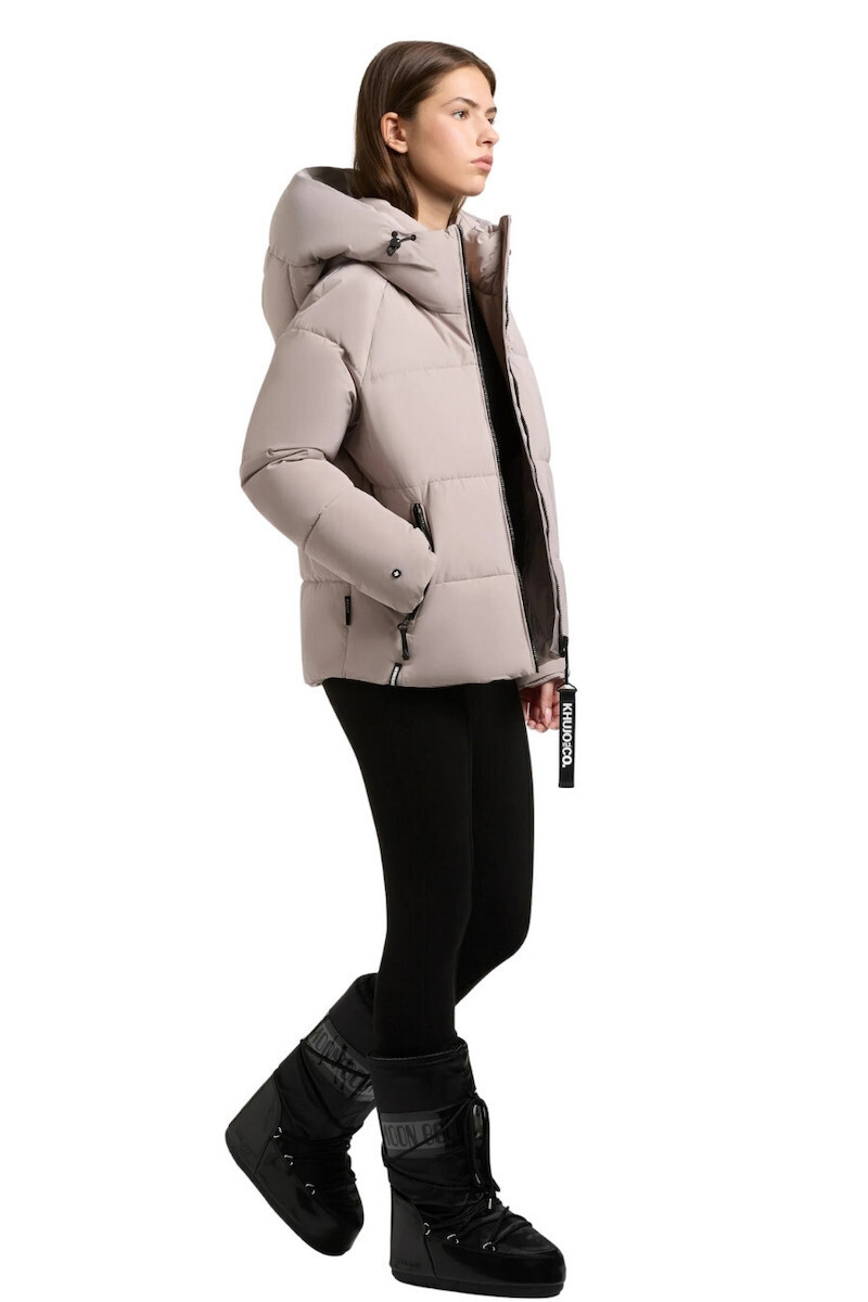 Γυναικείο Ono Μπουφάν Μπεζ Khujo KJ1099JK253-155 DUS BEI
