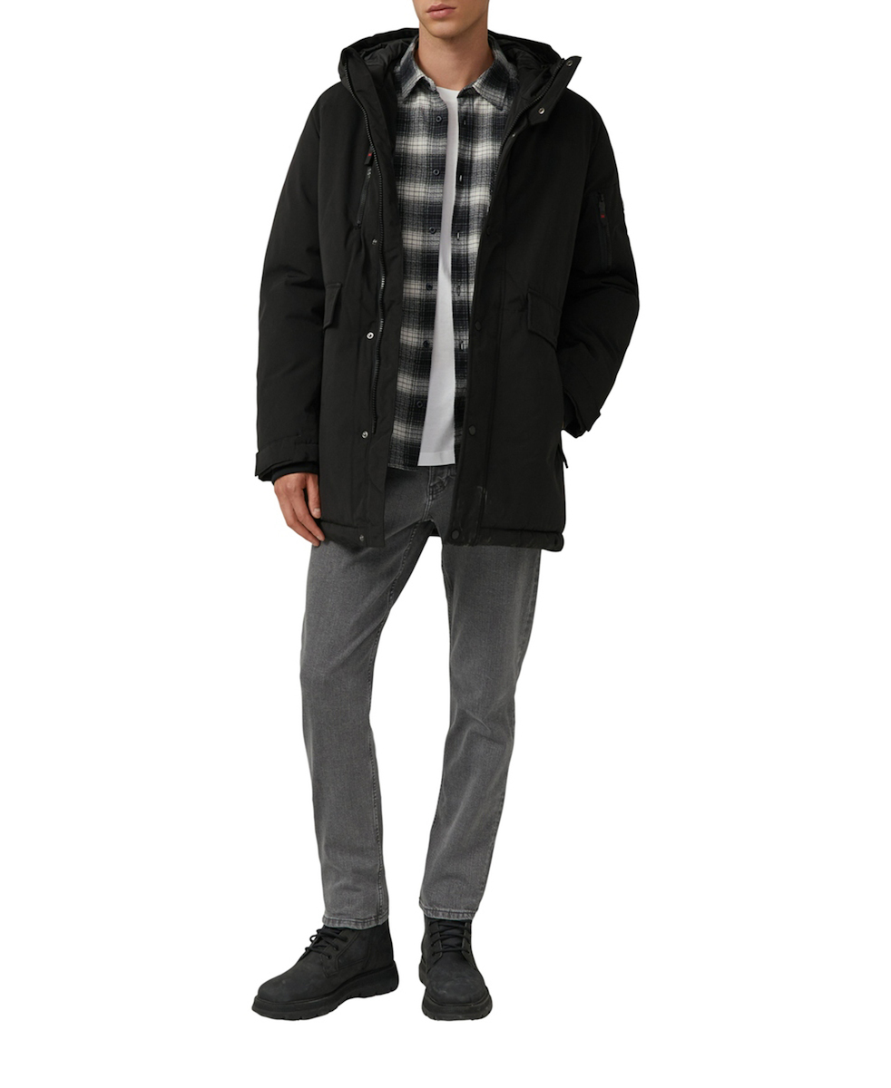 Ανδρικό Μπουφάν Μαύρο S.Oliver 2167457-9999