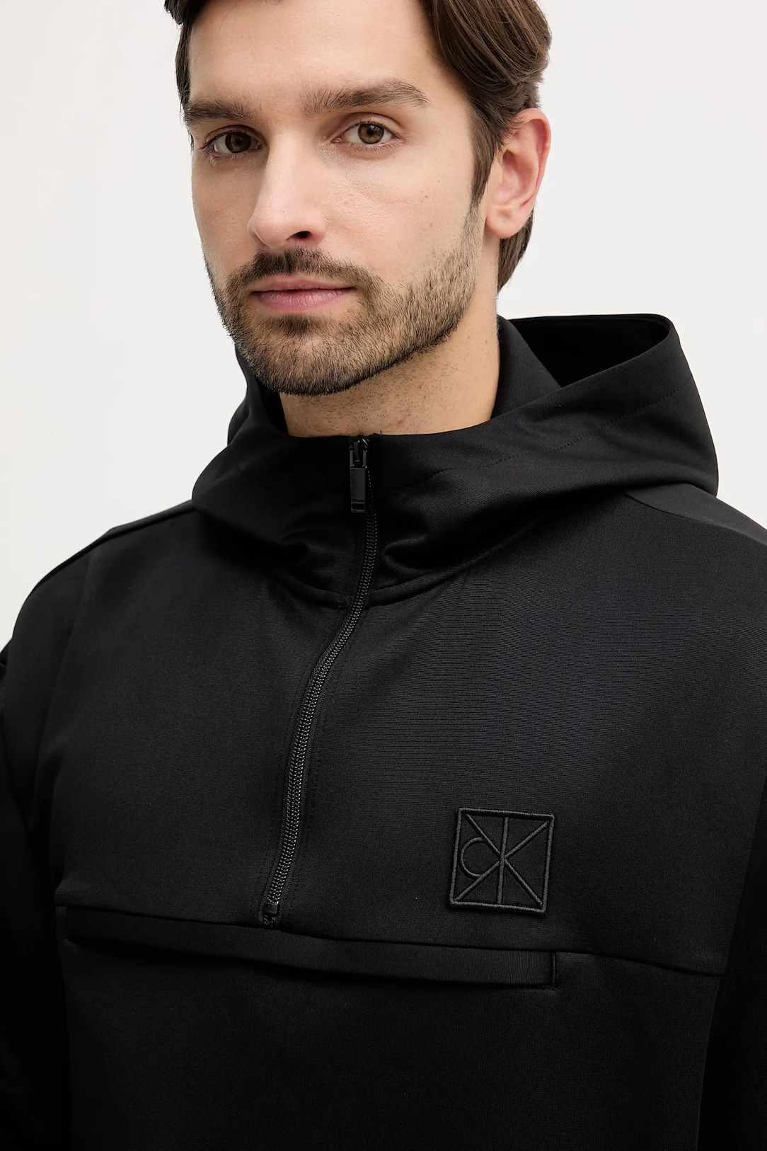 Ανδρικό Φούτερ Μαύρο Calvin Klein LV04RD212G-UB1