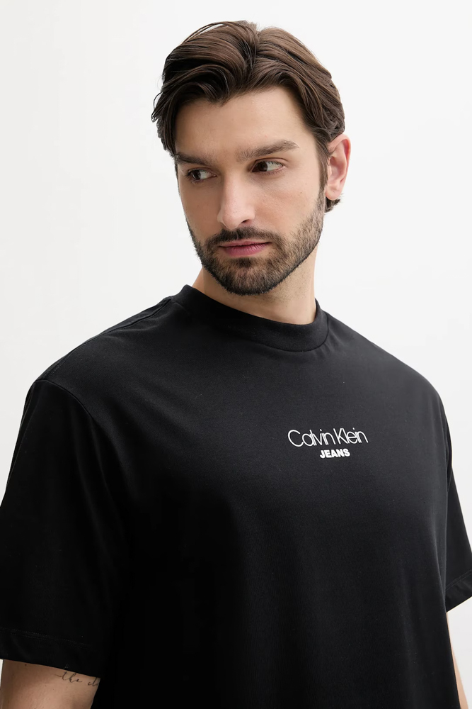 Ανδρικό T-shirt Μαύρο Calvin Klein LV04RC851G-UB1
