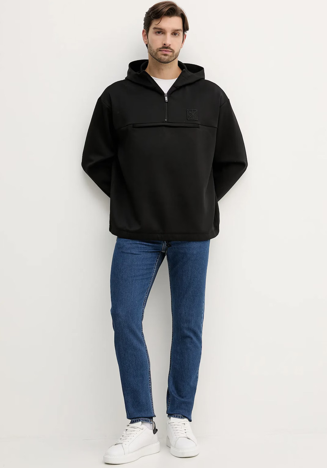 Ανδρικό Φούτερ Μαύρο Calvin Klein LV04RD212G-UB1