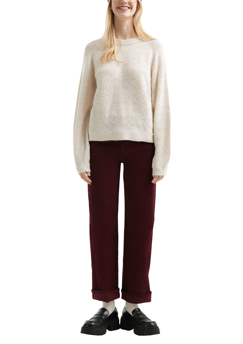 Γυναικείο Πουλόβερ Εκρού S.Oliver 2172029-02W0