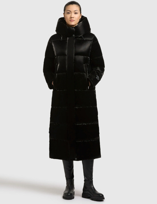 Γυναικείο Soulani5 Shiny Μπουφάν Μαύρο Khujo KJ1226CO253-BLACK