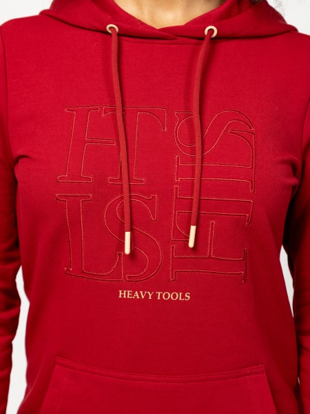 Γυναικείο Valencia Φούτερ Φόρεμα Κόκκινο Heavy Tools T12017-RUBY