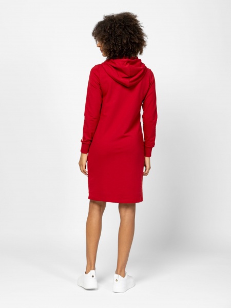 Γυναικείο Valencia Φούτερ Φόρεμα Κόκκινο Heavy Tools T12017-RUBY