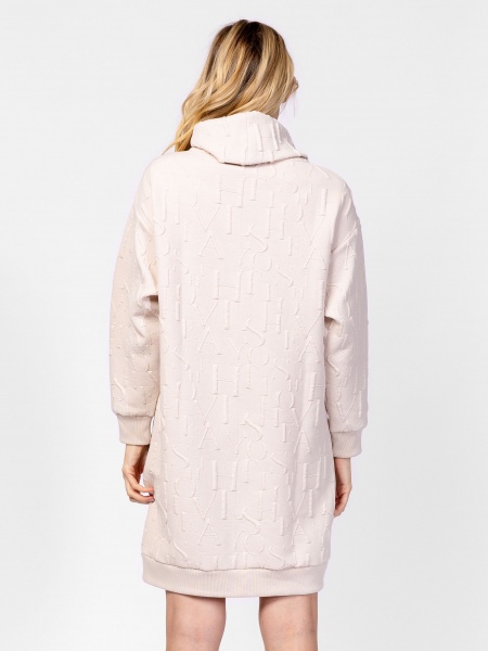 Γυναικείο Μακρυμάνικο Vienew25 Φόρεμα Μπεζ Heavy Tools T12020-BONE