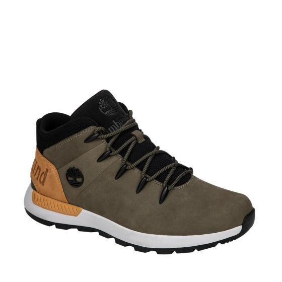 Ανδρικά Δερμάτινα Sprint Trekker Mid Μποτάκια Χακί Timberland TB0A24BV-581