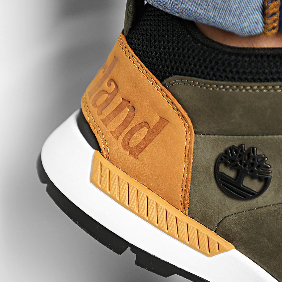 Ανδρικά Δερμάτινα Sprint Trekker Mid Μποτάκια Χακί Timberland TB0A24BV-581