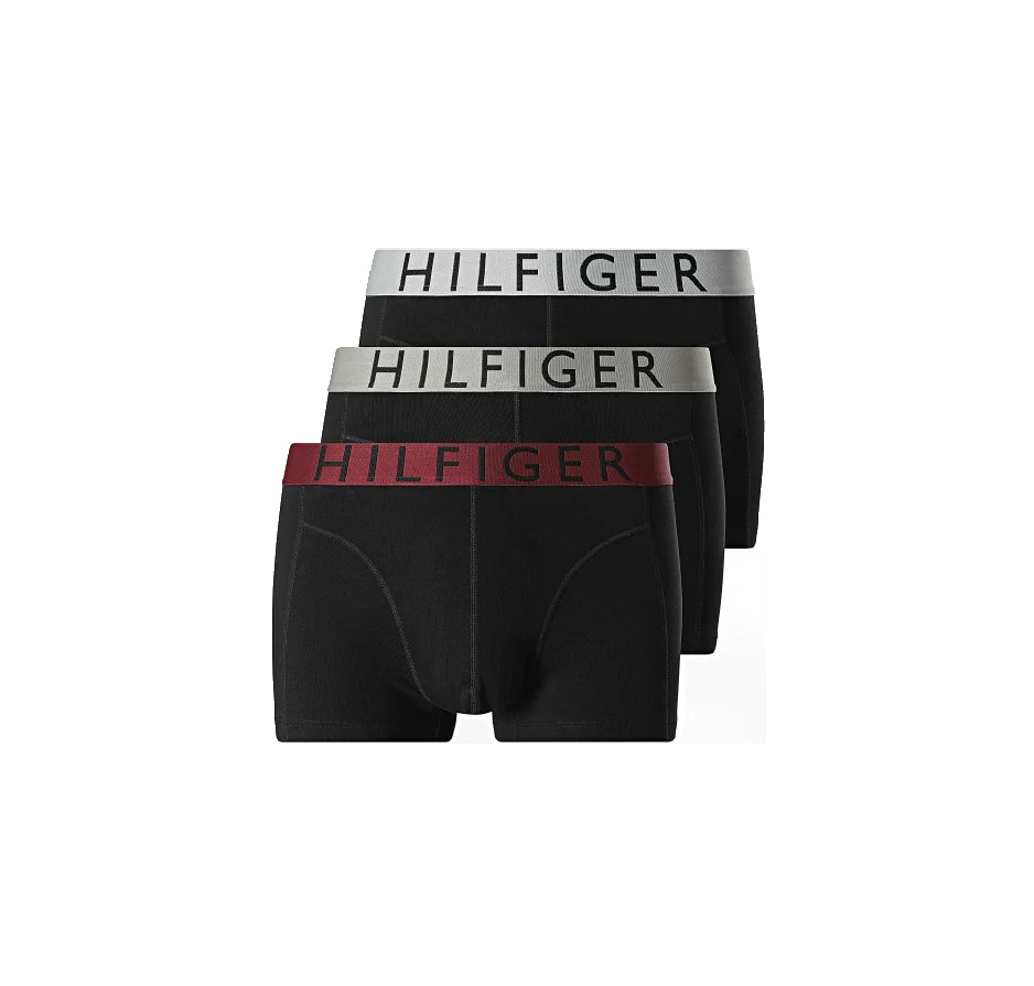 Ανδρικό Σετ Μπόξερ 3 Τεμαχίων Μαύρα Tommy Hilfiger UM0UM03465-0RT