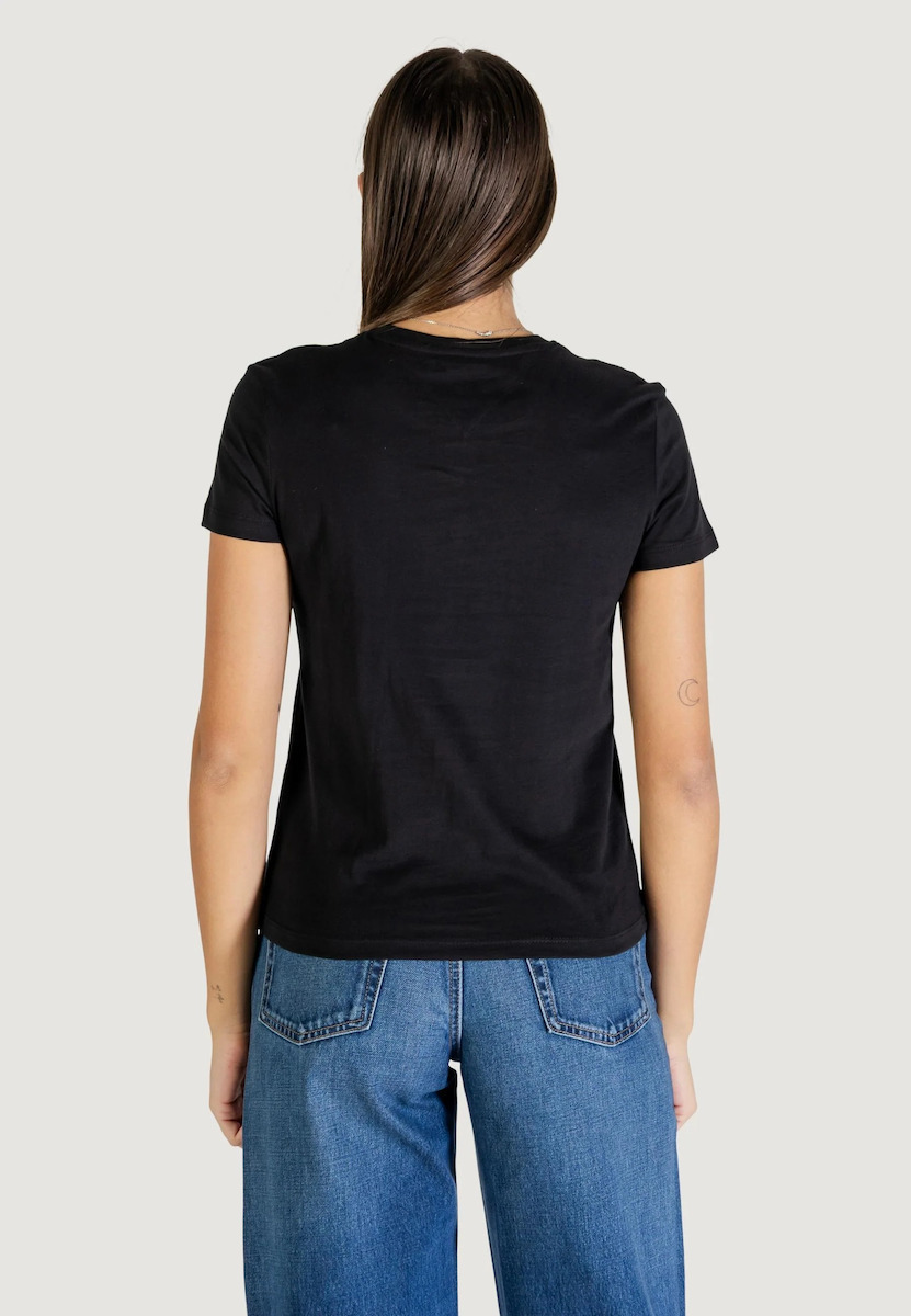 Γυναικείο T-shirt Μαύρο Tommy Jeans DW0DW21842-BDS