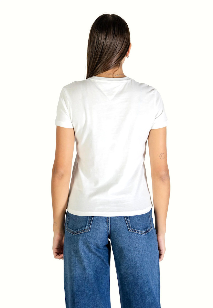 Γυναικείο T-shirt Λευκό Tommy Jeans DW0DW21842-YBL