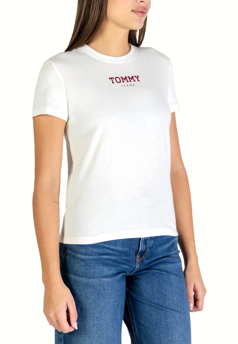 Γυναικείο T-shirt Λευκό Tommy Jeans DW0DW21842-YBL