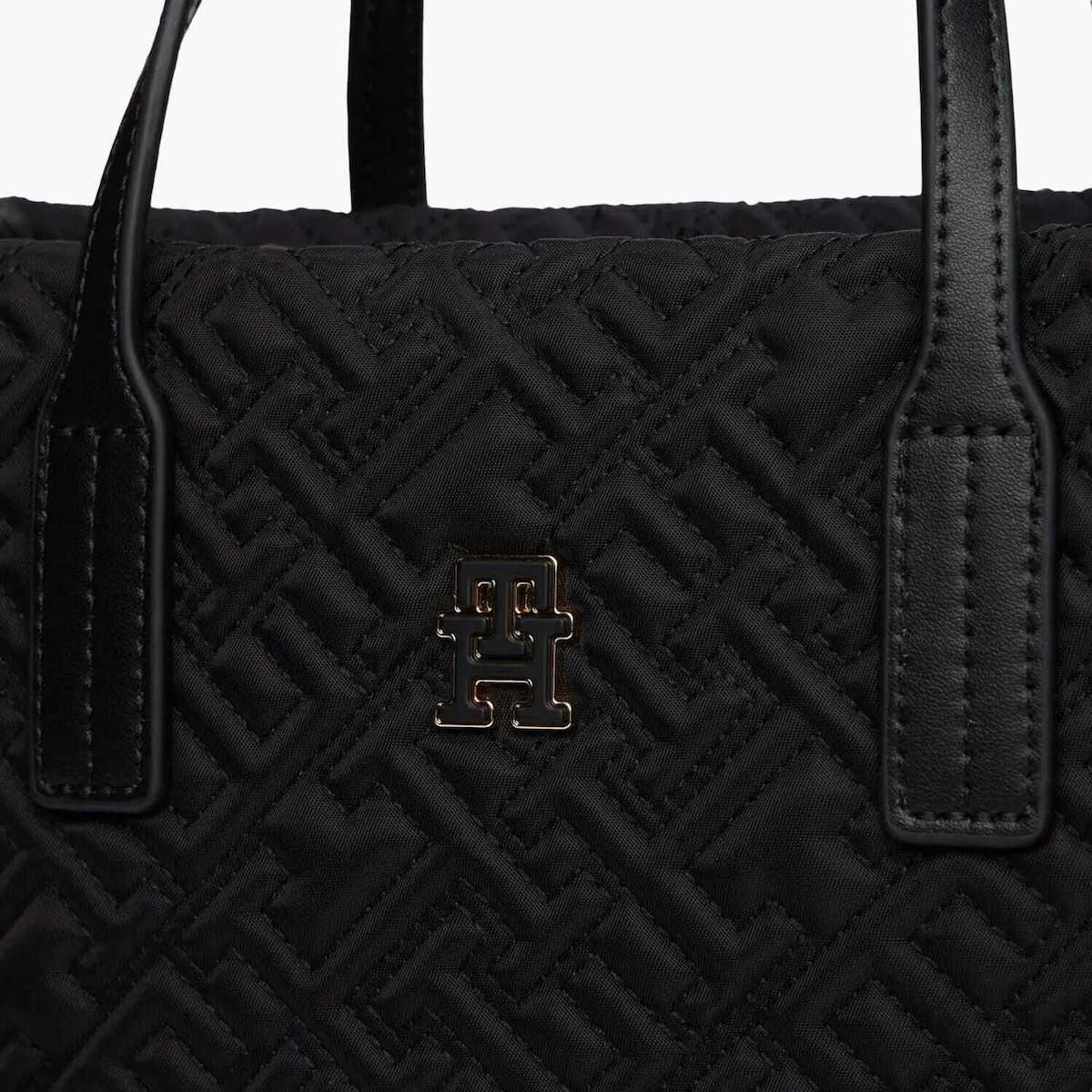 Γυναικεία City Mini Tote Τσάντα Μαύρη Tommy Hilfiger AW0AW18162-BDS