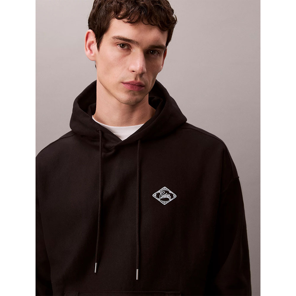 Ανδρικό Φούτερ Μαύρο Calvin Klein LV14RE202G-UB1