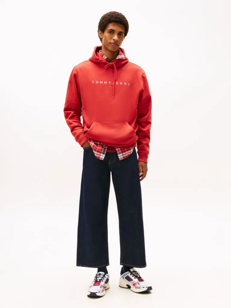 Ανδρικό Φούτερ Κόκκινο Tommy Jeans DM0DM20746-XL0