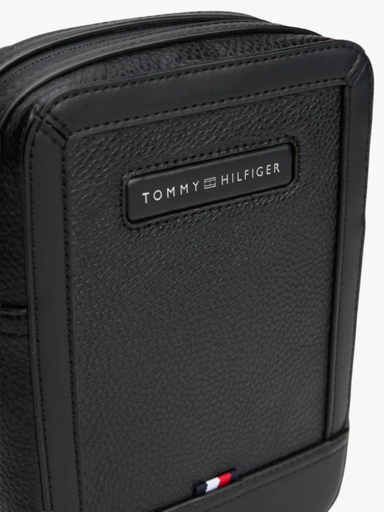 Ανδρική Τσάντα Χιαστί Μαύρη Tommy Hilfiger AM0AM14011-BDS