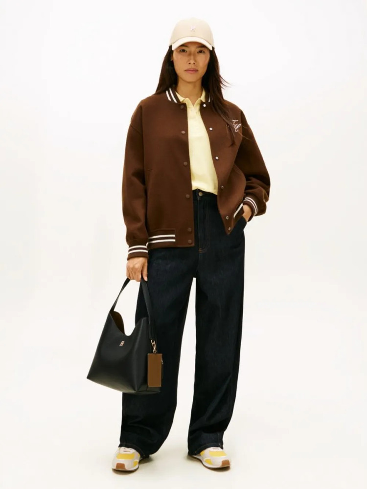 Γυναικεία TH Icon Τσάντα Μαύρη Tommy Hilfiger AW0AW18140-BDS