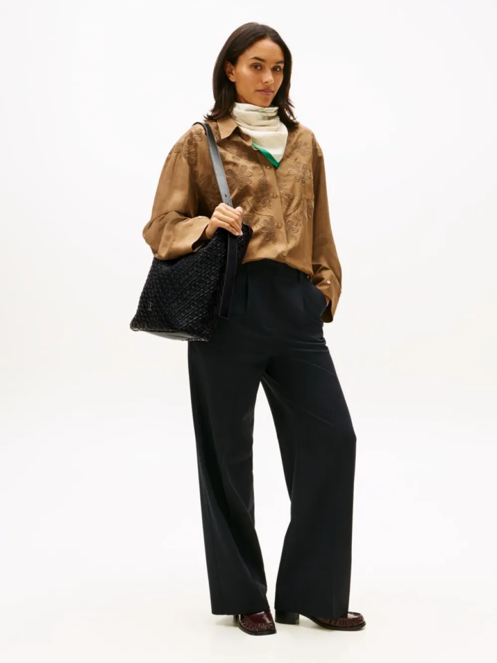 Γυναικεία TH Monogram Τσάντα Μαύρη Tommy Hilfiger AW0AW18161-BDS