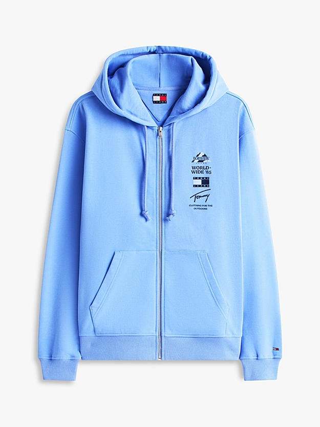 Ανδρική Ζακέτα Γαλάζια Tommy Jeans DM0DM22378-C58