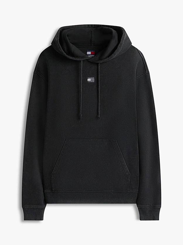 Ανδρικό Φούτερ Μαύρο Tommy Jeans DM0DM22383-BDS