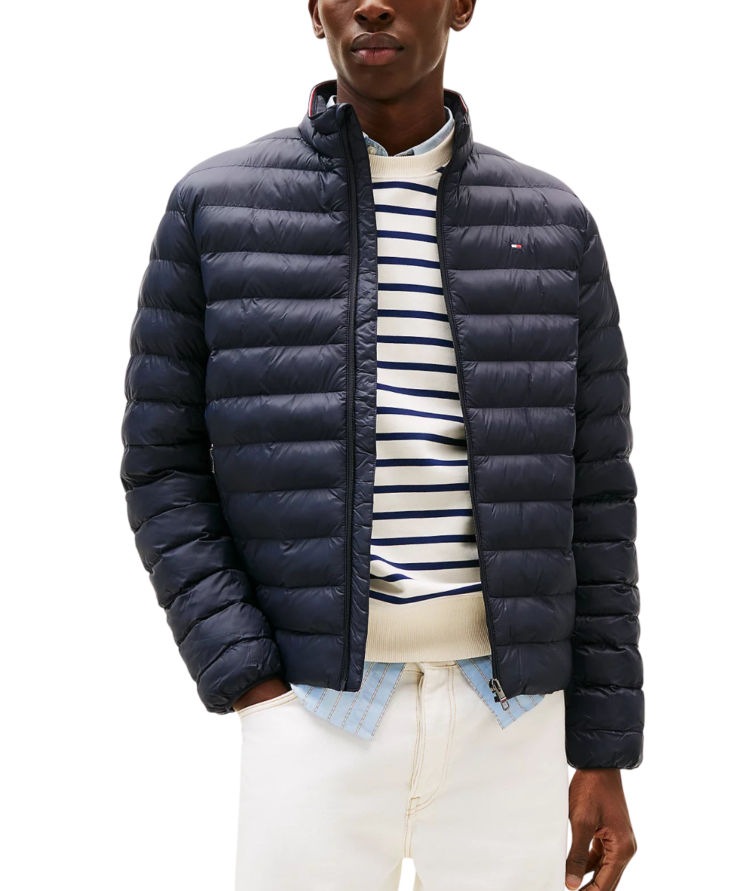 Ανδρικό Μπουφάν Navy Μπλε Tommy Hilfiger MW0MW39990-DW5