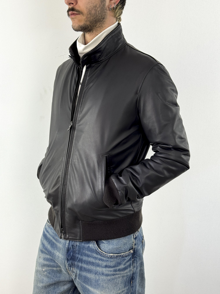 Ανδρικό Μπουφάν Σκούρο Καφέ Maffei 51220-T MORO