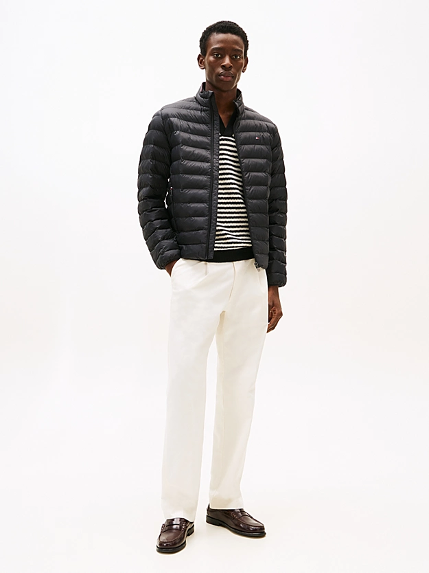 Ανδρικό Μπουφάν Μαύρο Tommy Hilfiger MW0MW39990-BDS